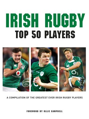 cover image of Irish Rugby--Top 50 Players